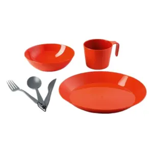 Gsi Outdoors Cascadian-1 Person Serviesset Terracotta