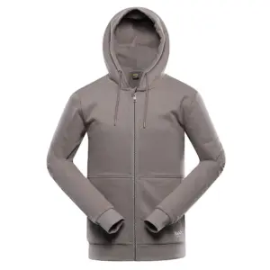 Nax Redan Sweatshirt Met Rits Driftwood