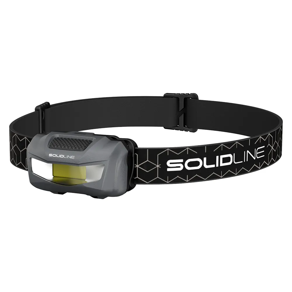 Solidline Sh1-110lm Hoofdlamp Zwart
