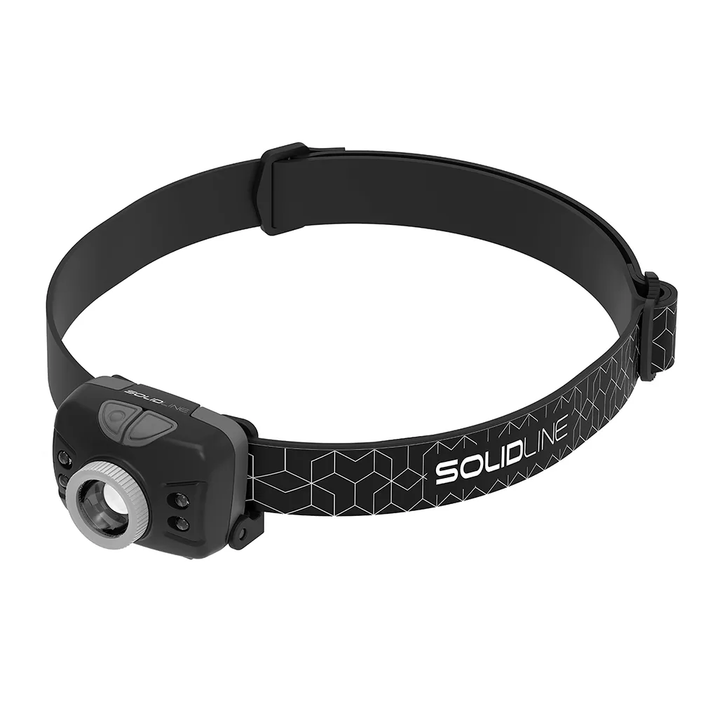 Solidline Sh5-350lm Hoofdlamp Zwart