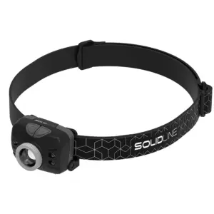 Solidline Sh6r-600lm Hoofdlamp Zwart