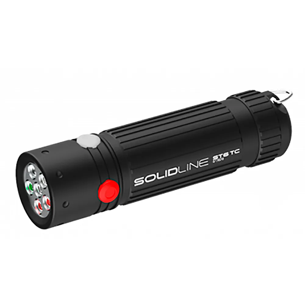 Solidline St6tc Led-zaklamp Zwart