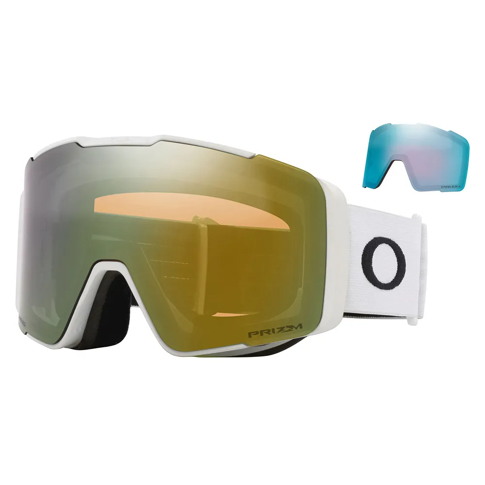 Oakley Goggles Line Miner Pro L Skibril Wit