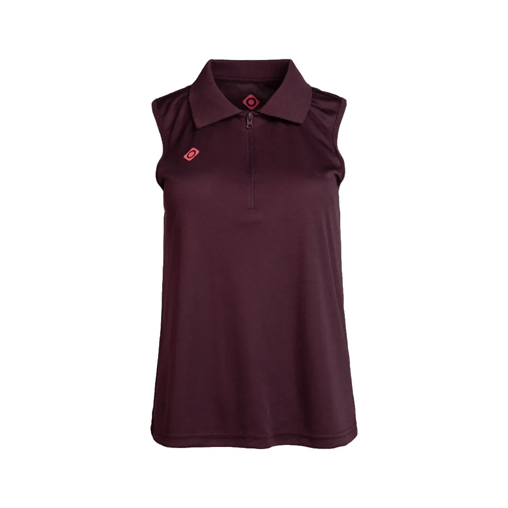 Izas Ordesa V3 Mouwloze Polo Wine