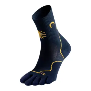 Lurbel Tierra Peregrino Toe Four Korte Sokken Marineblauw