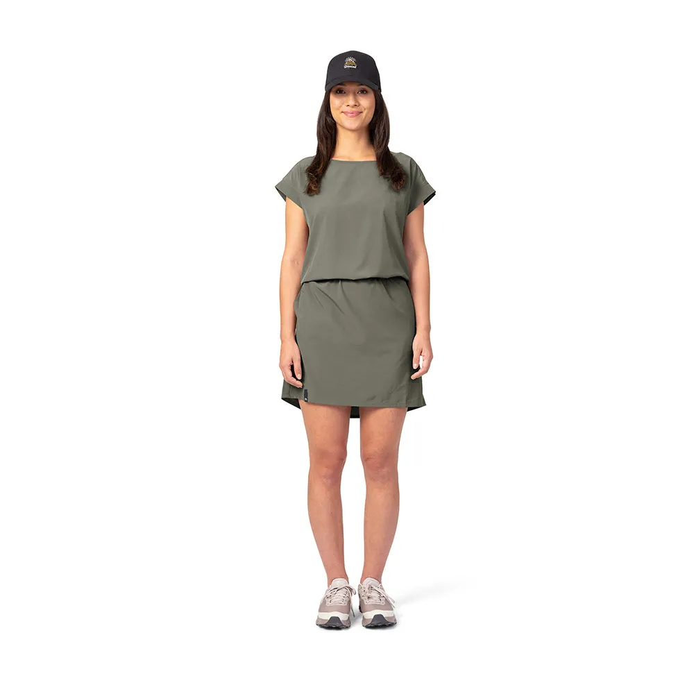 Hannah Camila Mouwloze Jurk Tea Leaf