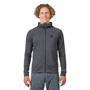 Hannah Ethan Hoody Fleece Met Volledige Rits Zwart