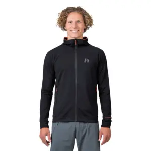 Hannah Ethan Hoody Fleece Met Volledige Rits Vulcan Mel