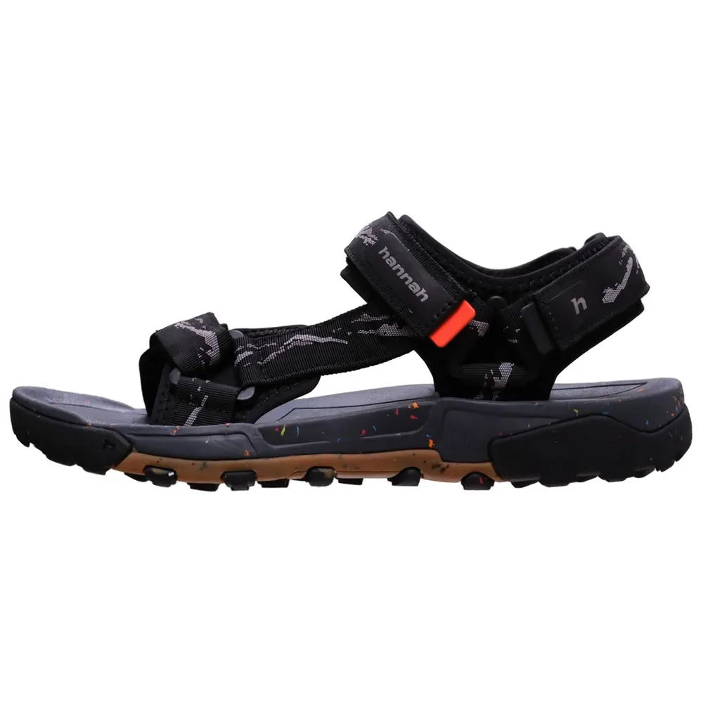 Hannah Garnet Sandalen Zwart