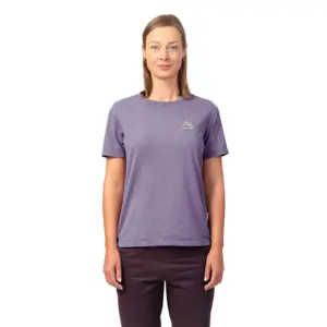 Hannah Melis T-shirt Met Korte Mouwen Paars