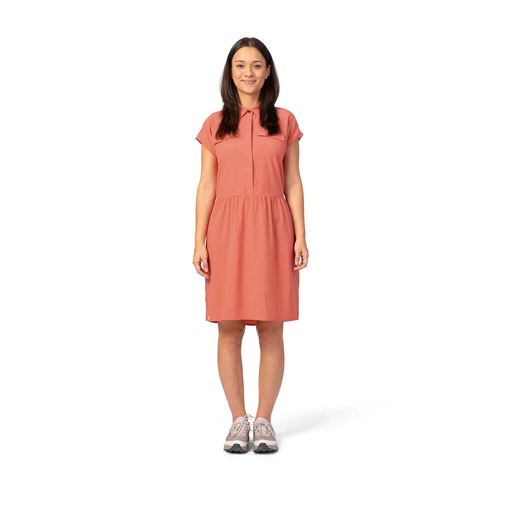 Hannah Nya Mouwloze Jurk Crabapple
