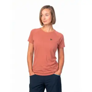 Hannah Terra T-shirt Met Korte Mouwen Terracotta
