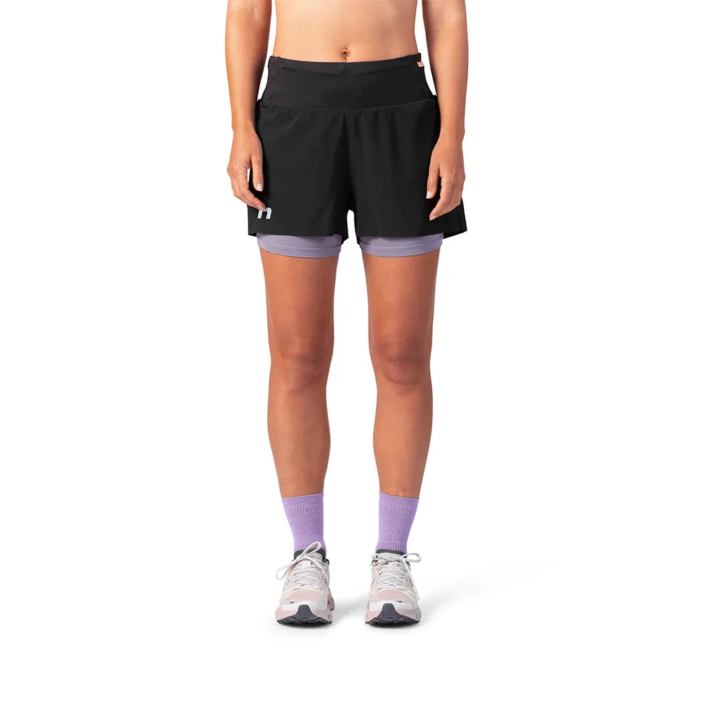 Hannah Tish Korte Broek Antraciet