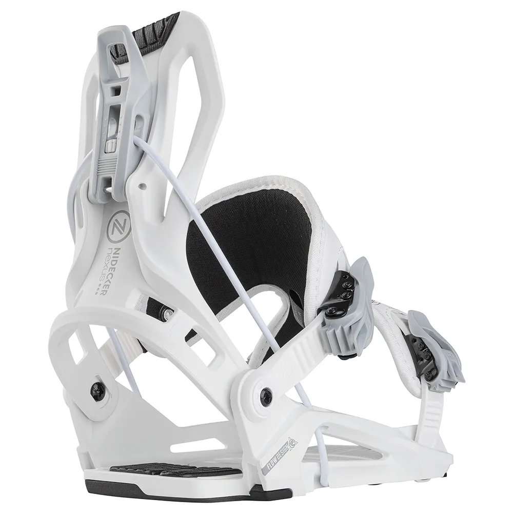 Nidecker Flow Nexus Snowboardbindingen Wit