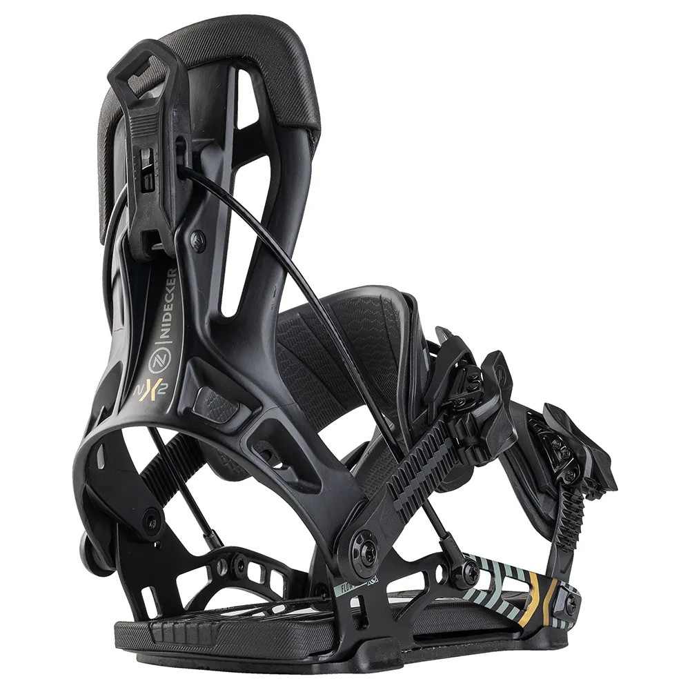 Nidecker Flow Nx2 Snowboardbindingen Zwart