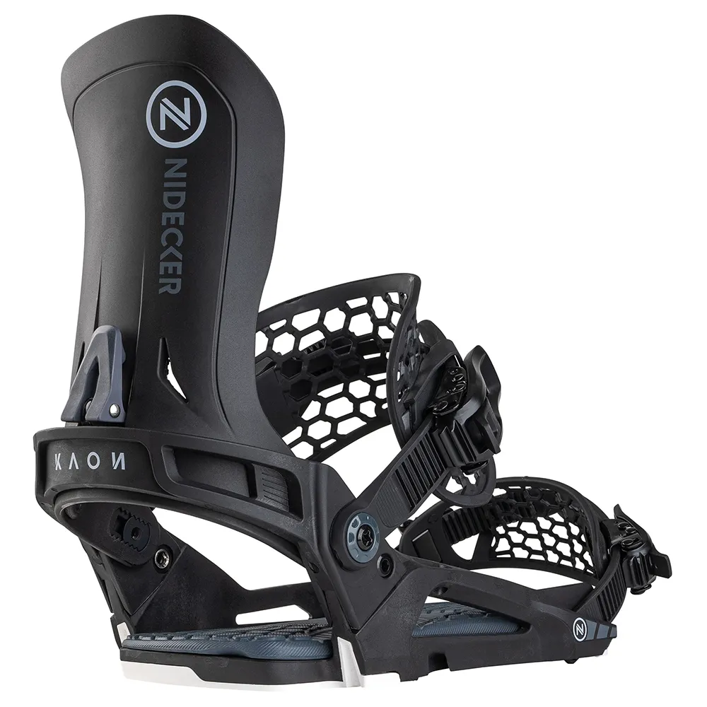 Nidecker Kaon Snowboardbindingen Zwart
