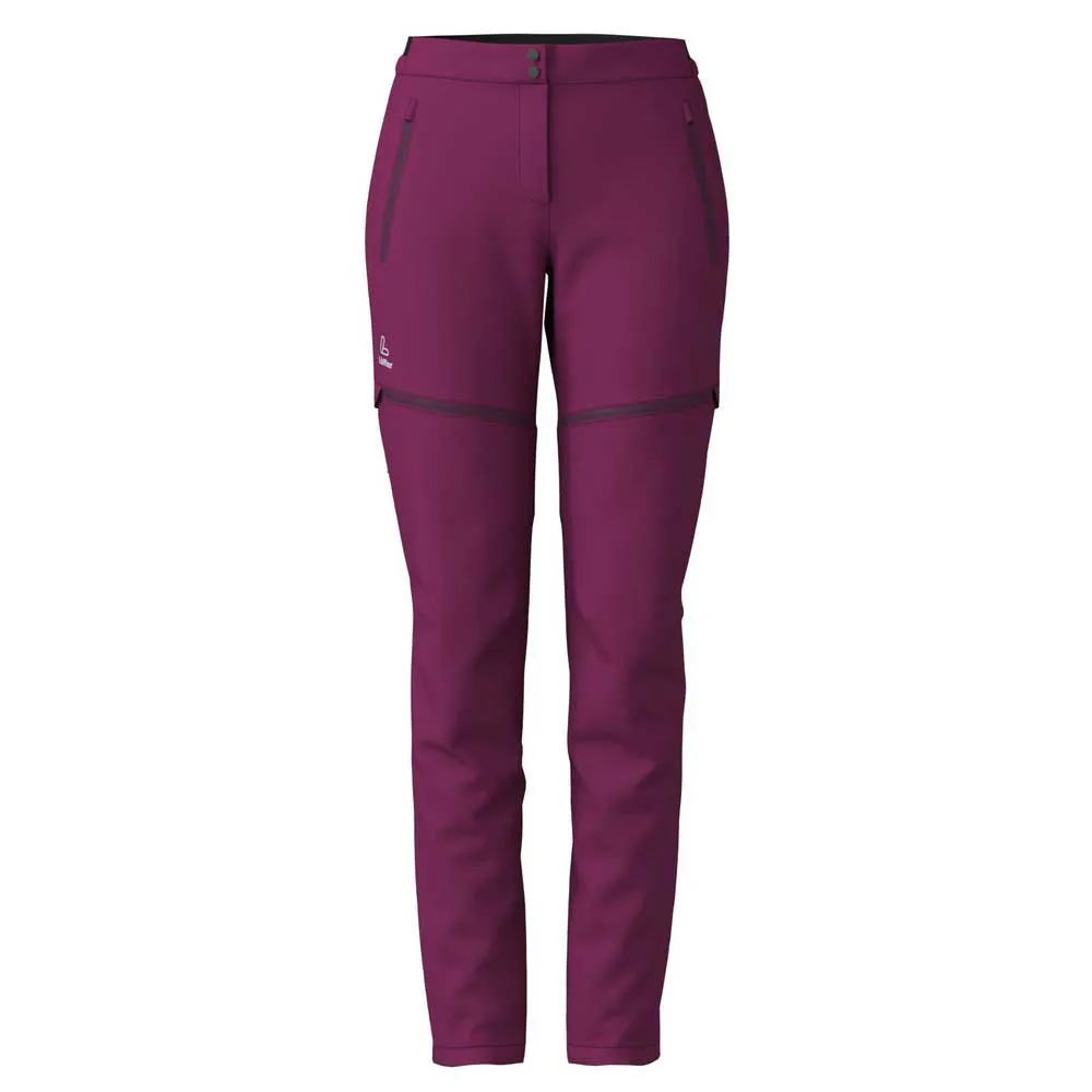 Loeffler Tapered Csl Zip-off Broek Rood