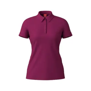 Loeffler Tencel tm Korte Mouw Poloshirt Rood