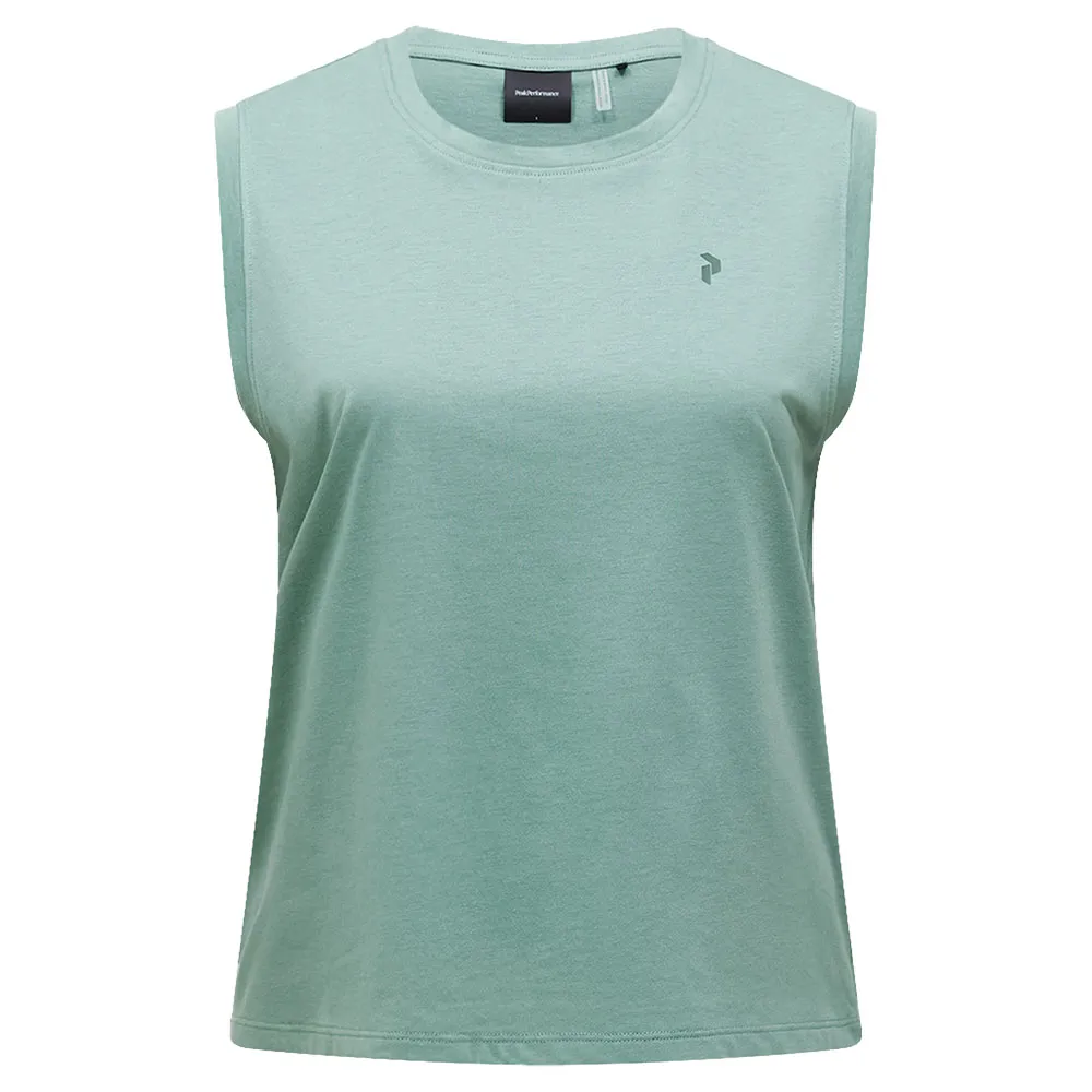 Peak Performance Explore Graphic Mouwloos T-shirt Groen