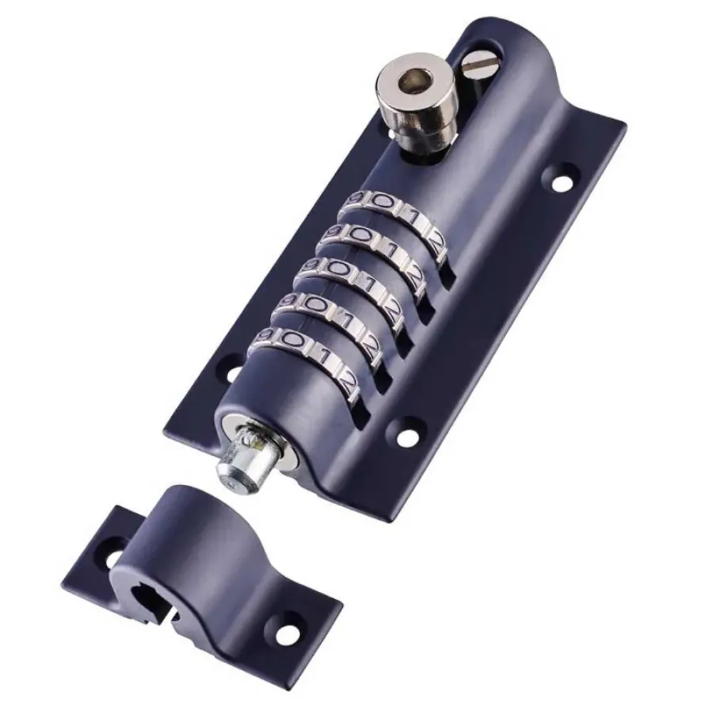 Squire Locks Combi5-5 Digits Slot Zwart