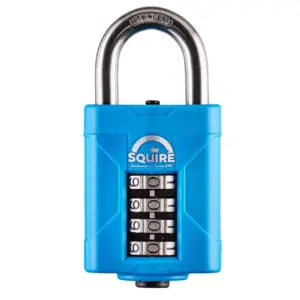 Squire Locks Cp50s-50mm Slot Marineblauw