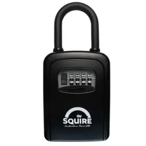 Squire Locks Keykeep1pb-4 Digits Slot Zwart