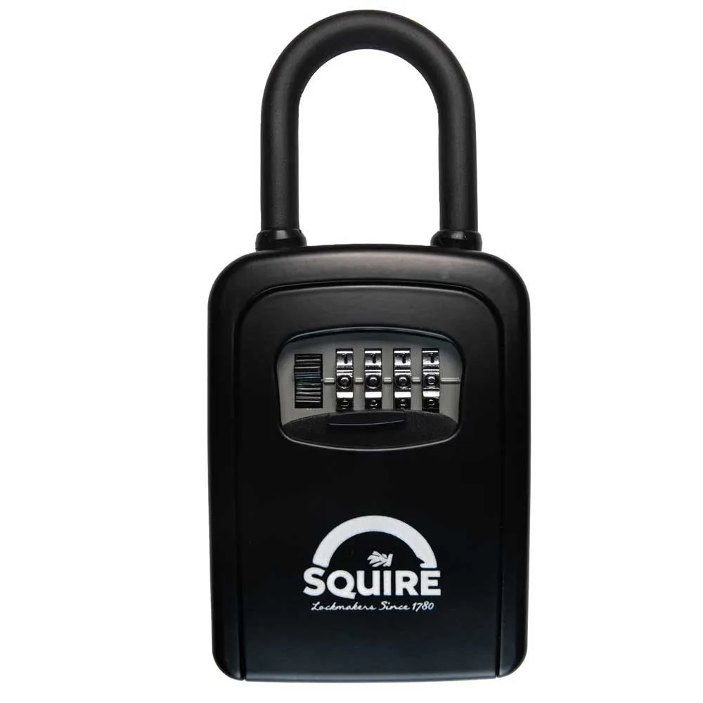 Squire Locks Keykeep1pb-4 Digits Slot Zwart
