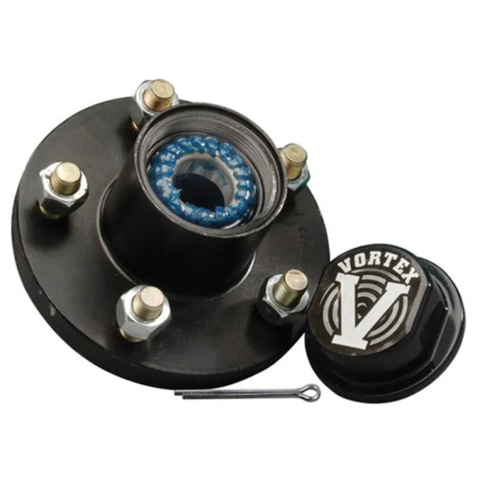 Dexter Marine Vortex 5-stud Gegalvaniseerde Naaf Grijs