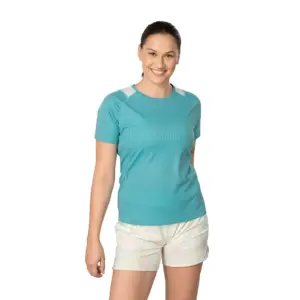 Kari Traa Leah Korte Mouwen Basislaag Blauw