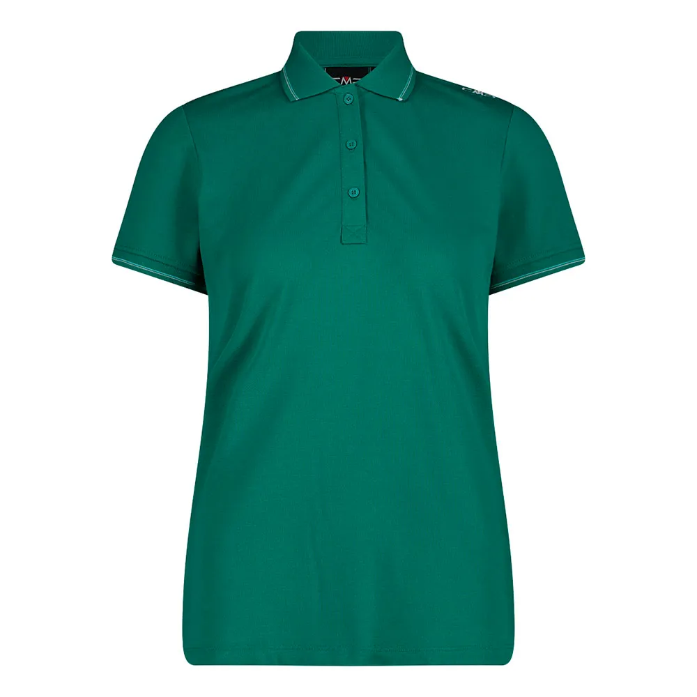 Cmp 34d5996 Korte Mouw Poloshirt Agave
