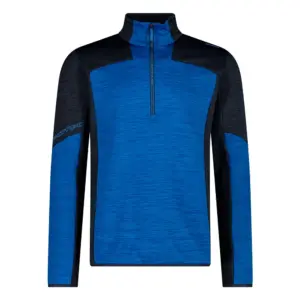 Cmp 34g1577 T-shirt Met Lange Mouwen Zaffiro Melange