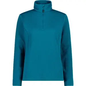 Cmp 34l4226 Sweatshirt Met Halve Rits Turquoise