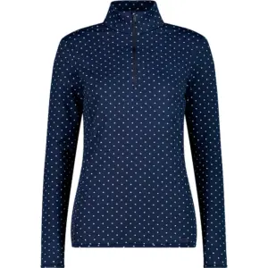 Cmp 34l4306 Sweatshirt Met Halve Rits Bluette / Bianco