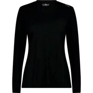 Cmp 34n0886 T-shirt Met Lange Mouwen Zwart