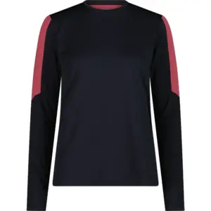 Cmp 35n6726 T-shirt Met Lange Mouwen Antracite / Peony