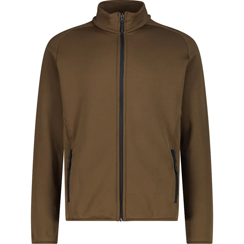 Cmp 3e12817n Fleece Met Volledige Rits Cocoa