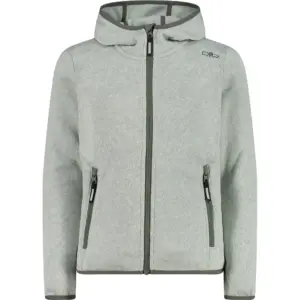 Cmp 3h19825 Fleece Met Kap Pistacchio / Bianco