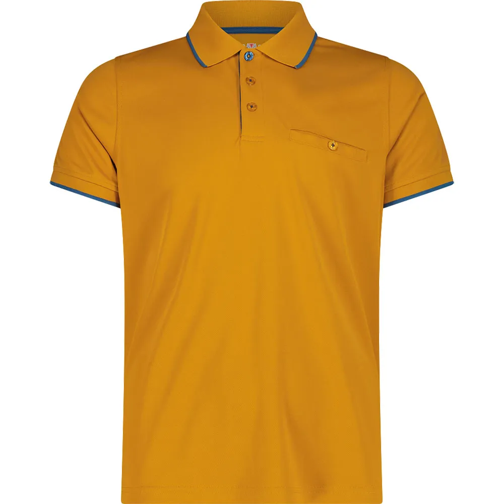 Cmp 3t60137n Korte Mouw Poloshirt Curcuma