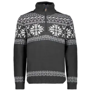 Cmp 7h77805 Sweatshirt Met Halve Rits Jungle