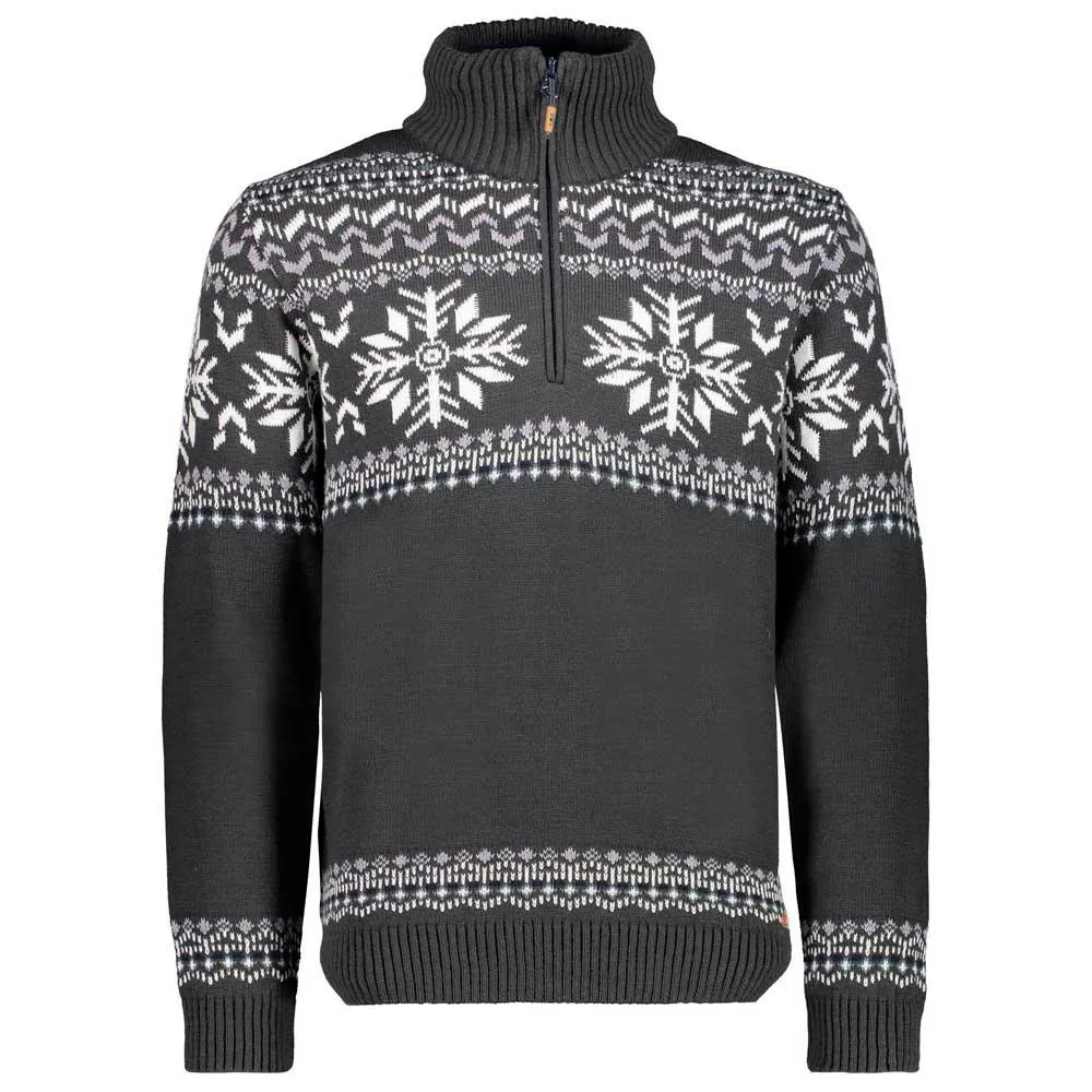 Cmp 7h77805 Sweatshirt Met Halve Rits Jungle
