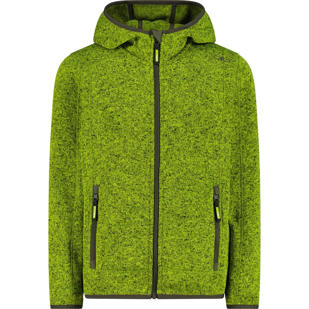 Cmp Heavy Fix 3h60844 Fleece Met Kap Groen