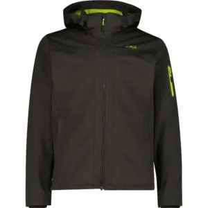 Cmp Zip Hood 39a5027 Softshelljack Pine / Mela