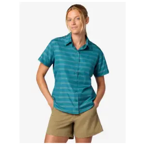 Marmot Airexchange Overhemd Met Korte Mouwen Blauw
