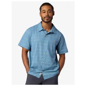 Marmot Cedrus Overhemd Met Korte Mouwen Summer Storm Global Plaid
