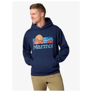 Marmot Coastal Hoodie Marineblauw