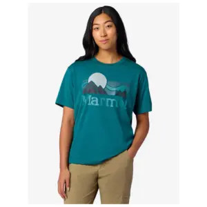 Marmot Coastal T-shirt Met Korte Mouwen Blauw