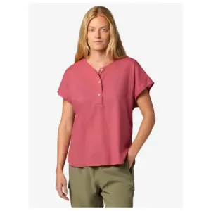 Marmot Rhea Henley T-shirt Met Korte Mouwen Dried Rose