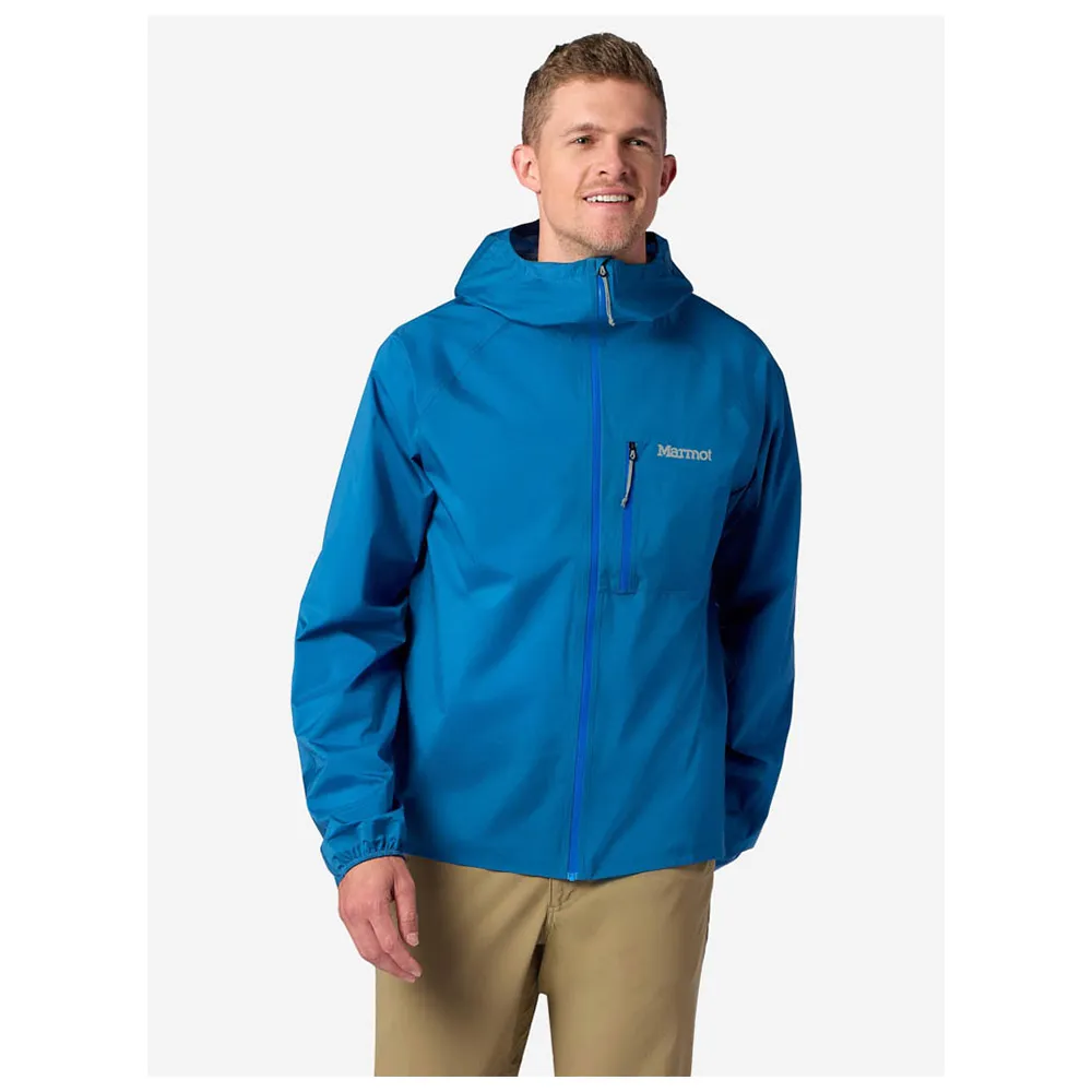 Marmot Superalloy Bio Regenjas Blauw