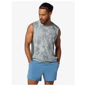 Marmot Uptrail Muscle Mouwloos T-shirt Boulder Crack Map Camo