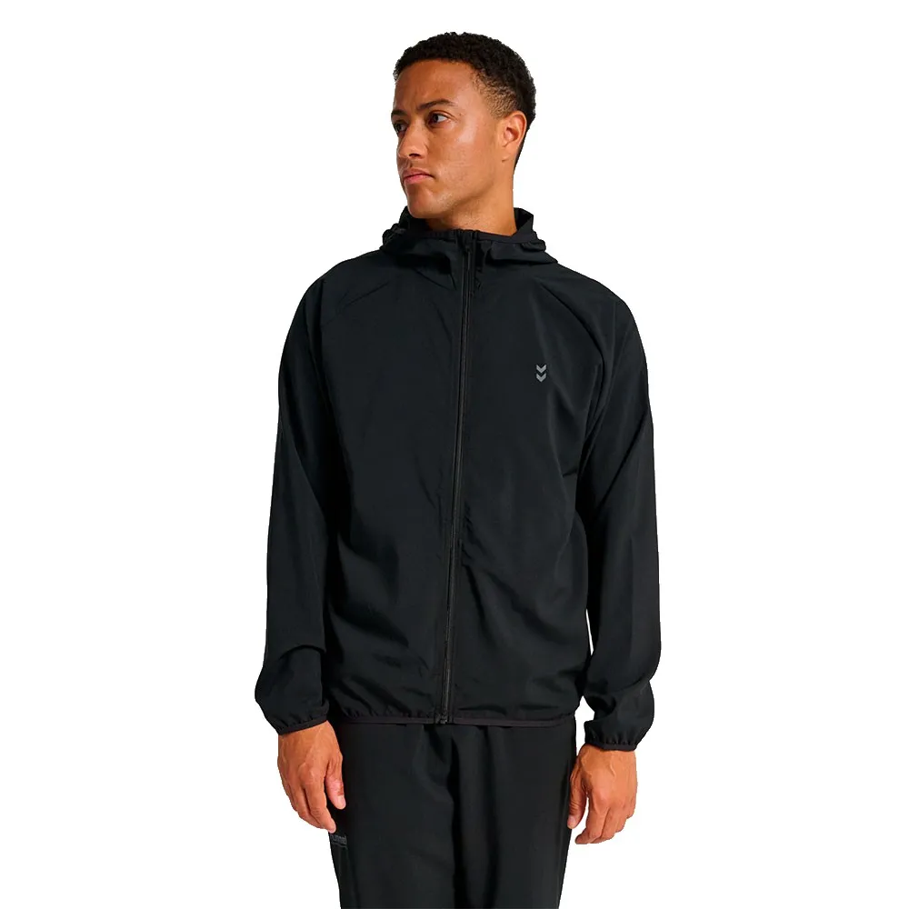 Hummel Pulse Windbreaker Jas Zwart